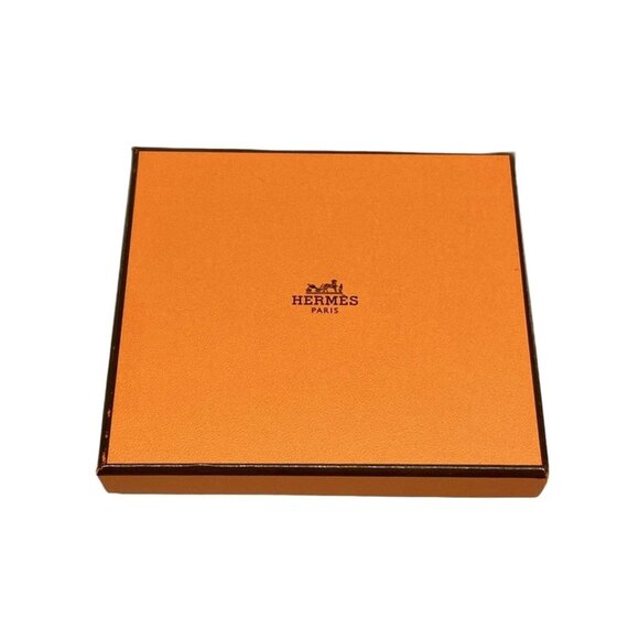 HERMES Azap Compact Silkin - Blue de Presse Veau Epsom B Coin Case 810-070725 - Picture 11 of 11